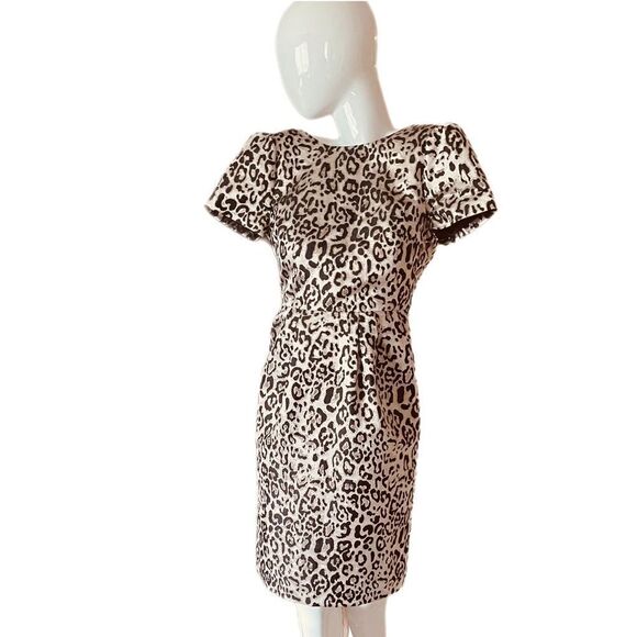 Rachel Parcell Metallic Leopard Print Dress - Picture 2 of 5